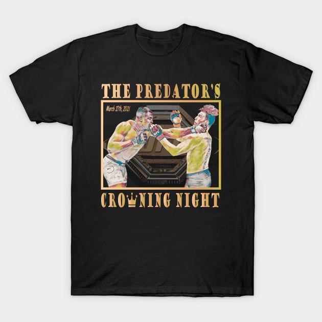 The Predators Crowning Night T-Shirt by FightIsRight